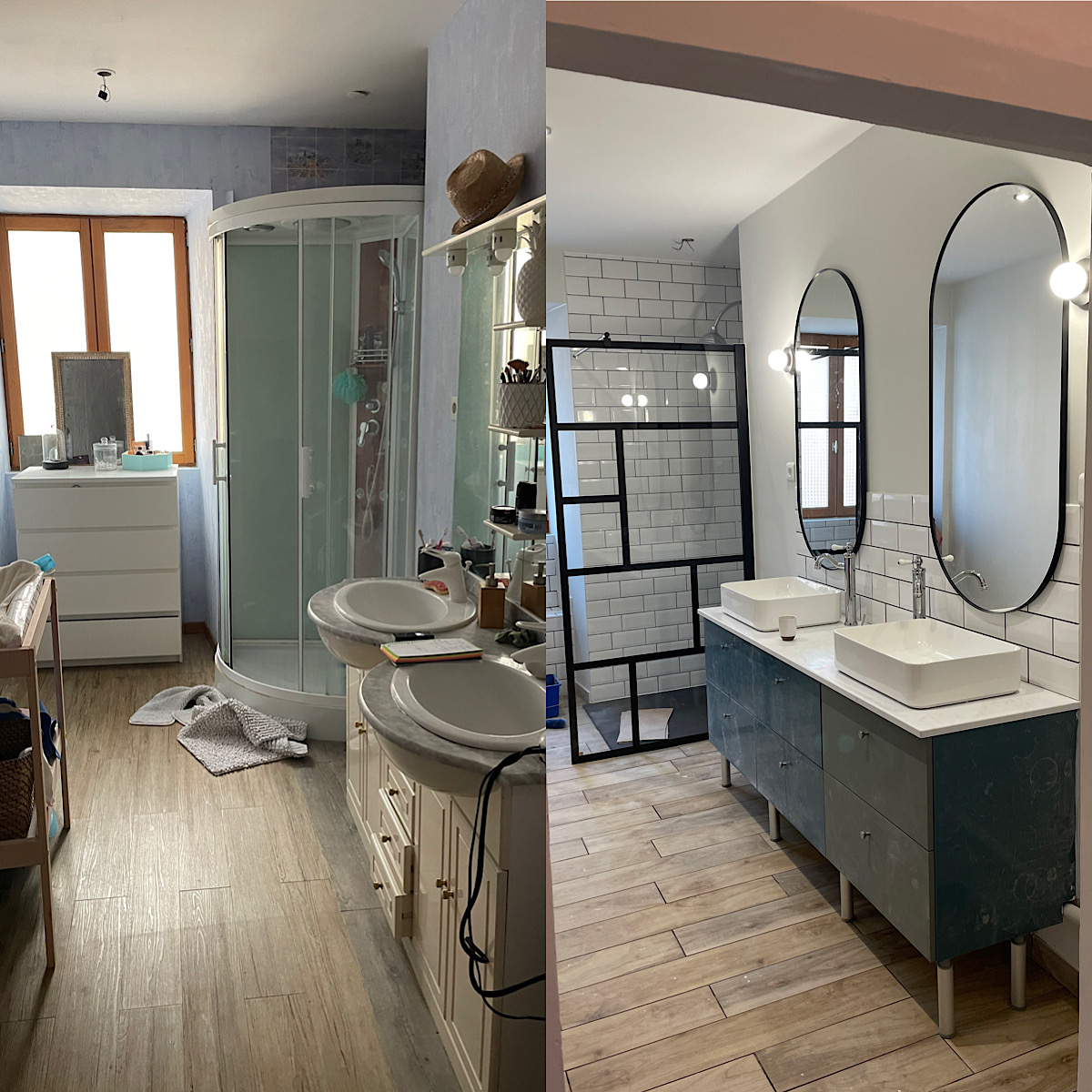 Salle de bain refaite à neuf 
